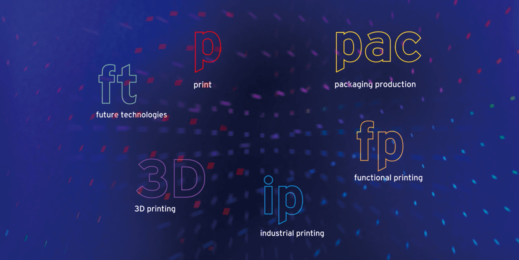 drupa 2020 printing technologies logo corporate design highlights