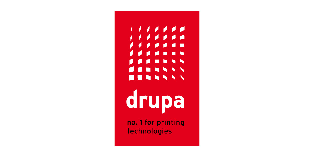 drupa 2020 printing technologies logo corporate design